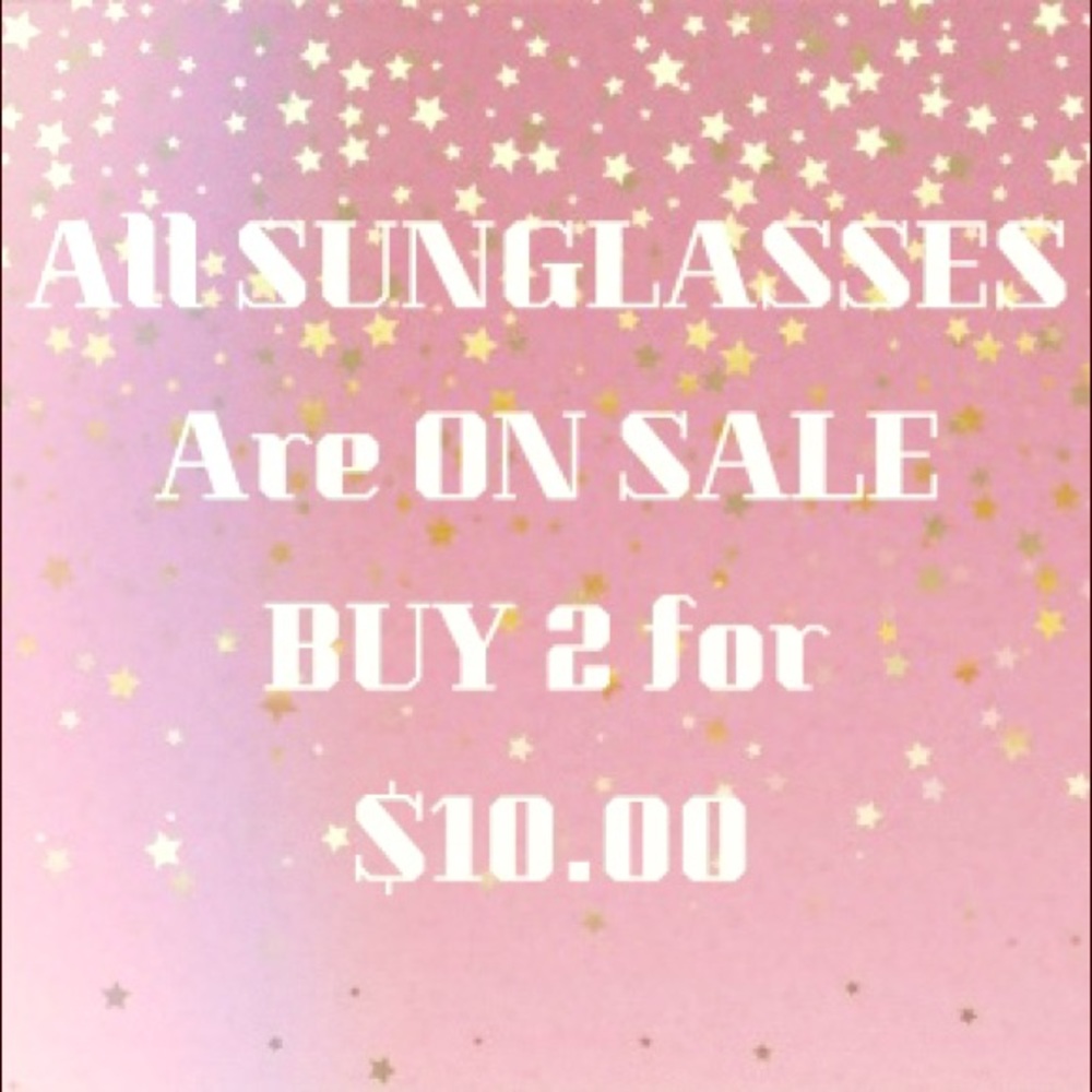 All SUNGLASSES summer sale